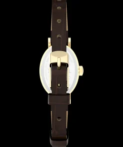 Women Timex Small*Cavatina 19mm Leather Strap Watch