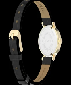 Women Timex Small*Cavatina 19mm Leather Strap Watch