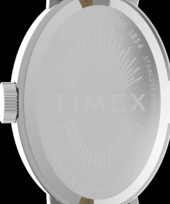 Women Timex Small*Cavatina 19mm Leather Strap Watch