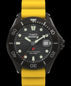 Timex Diver Inspired|Father's Day Gifts*Deepwater Meridian 200 44mm Synthetic Rubber Strap Watch