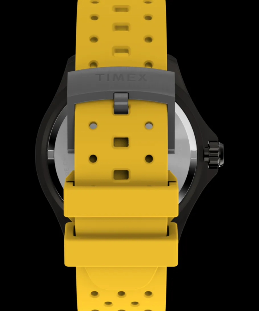 Timex Diver Inspired|Father's Day Gifts*Deepwater Meridian 200 44mm Synthetic Rubber Strap Watch