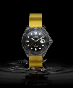 Timex Diver Inspired|Father's Day Gifts*Deepwater Meridian 200 44mm Synthetic Rubber Strap Watch