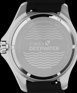 Timex Diver Inspired|Father's Day Gifts*Deepwater Meridian 200 44mm Synthetic Rubber Strap Watch