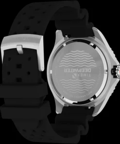 Timex Diver Inspired|Father's Day Gifts*Deepwater Meridian 200 44mm Synthetic Rubber Strap Watch
