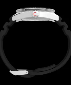 Timex Diver Inspired|Black Watches*Deepwater Reef 200 GMT 41mm Synthetic Rubber Strap Watch
