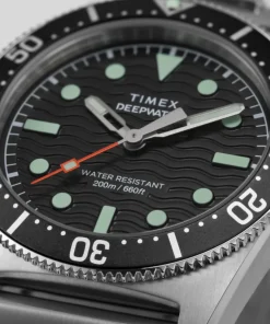 Timex Stainless Steel|Diver Inspired*Deepwater Reef 200 41mm Stainless Steel Bracelet Watch