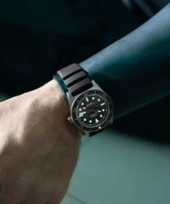 Timex Diver Inspired|Black Watches*Deepwater Reef 200 41mm Synthetic Rubber Strap Watch