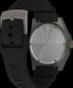 Timex Diver Inspired|Black Watches*Deepwater Reef 200 41mm Synthetic Rubber Strap Watch