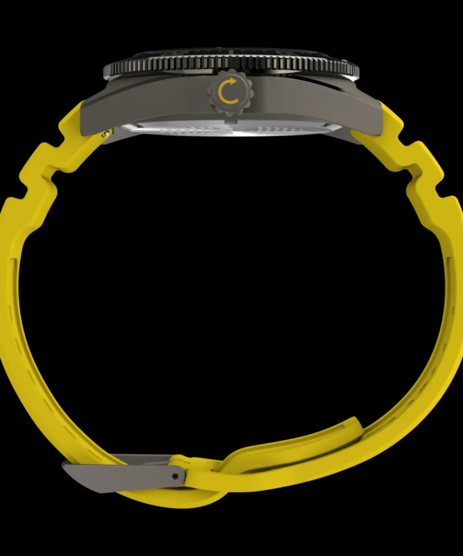 Timex Diver Inspired|Father's Day Gifts*Deepwater Reef 200 41mm Synthetic Rubber Strap Watch