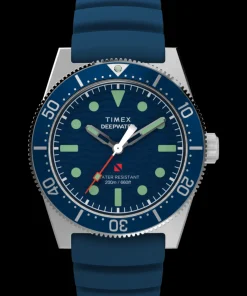 Timex Diver Inspired|Father's Day Gifts*Deepwater Reef 200 41mm Synthetic Rubber Strap Watch