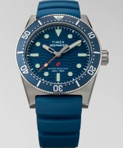 Timex Diver Inspired|Father's Day Gifts*Deepwater Reef 200 41mm Synthetic Rubber Strap Watch