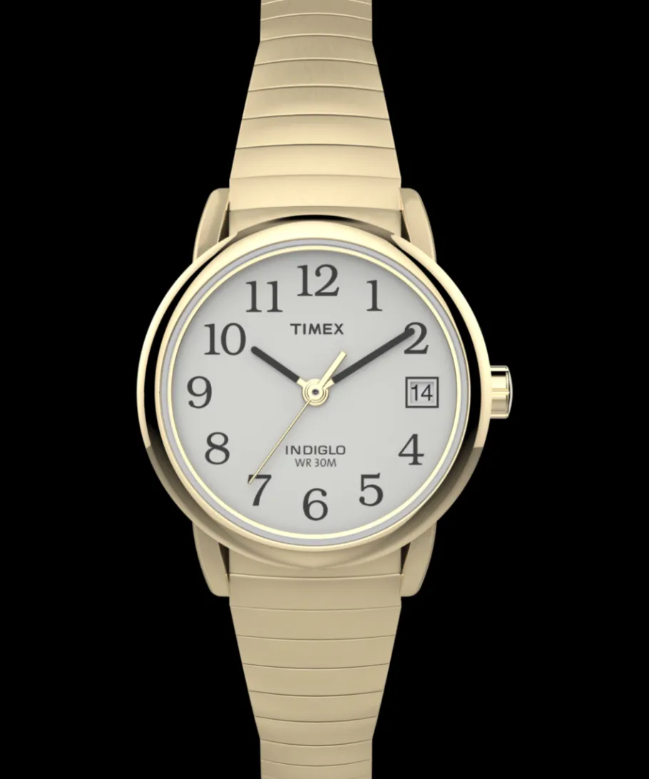 Women Timex Small|Gold-tone*Easy Reader® 25mm Expansion Band Watch