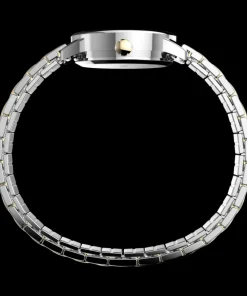 Women Timex Small|Silver-tone*Easy Reader® 25mm Expansion Band