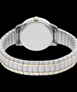 Women Timex Small|Silver-tone*Easy Reader® 30mm Expansion Band Watch