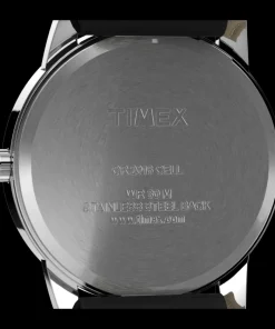 Timex Leather*Easy Reader 35mm Leather Strap Watch