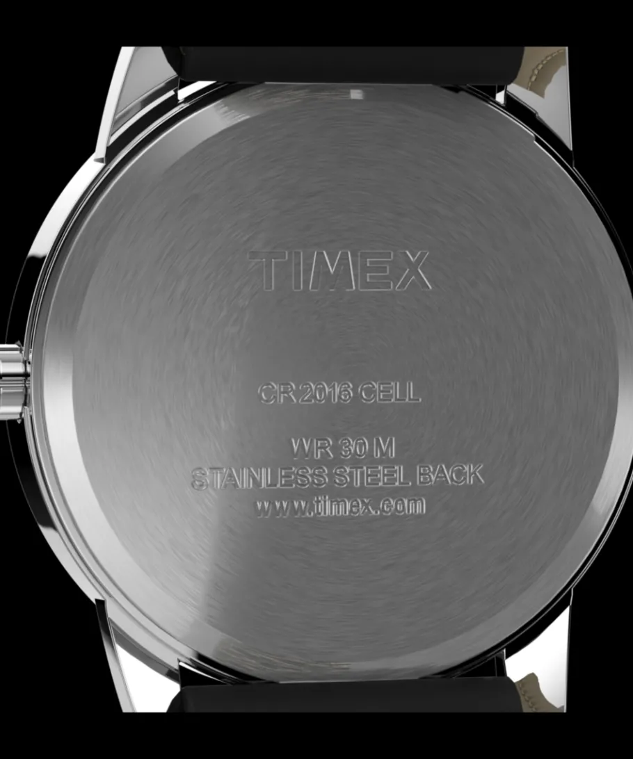 Timex Leather*Easy Reader 35mm Leather Strap Watch