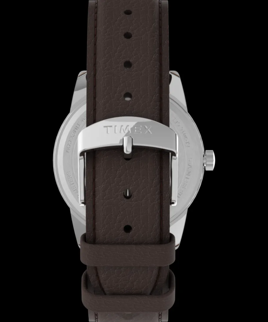 Timex Leather*Easy Reader 38mm Leather Strap Watch