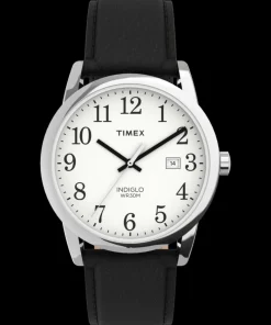 Timex Leather*Easy Reader 38mm Leather Strap Watch