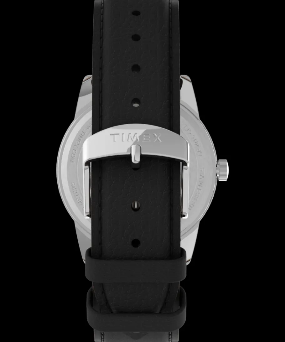 Timex Leather*Easy Reader 38mm Leather Strap Watch