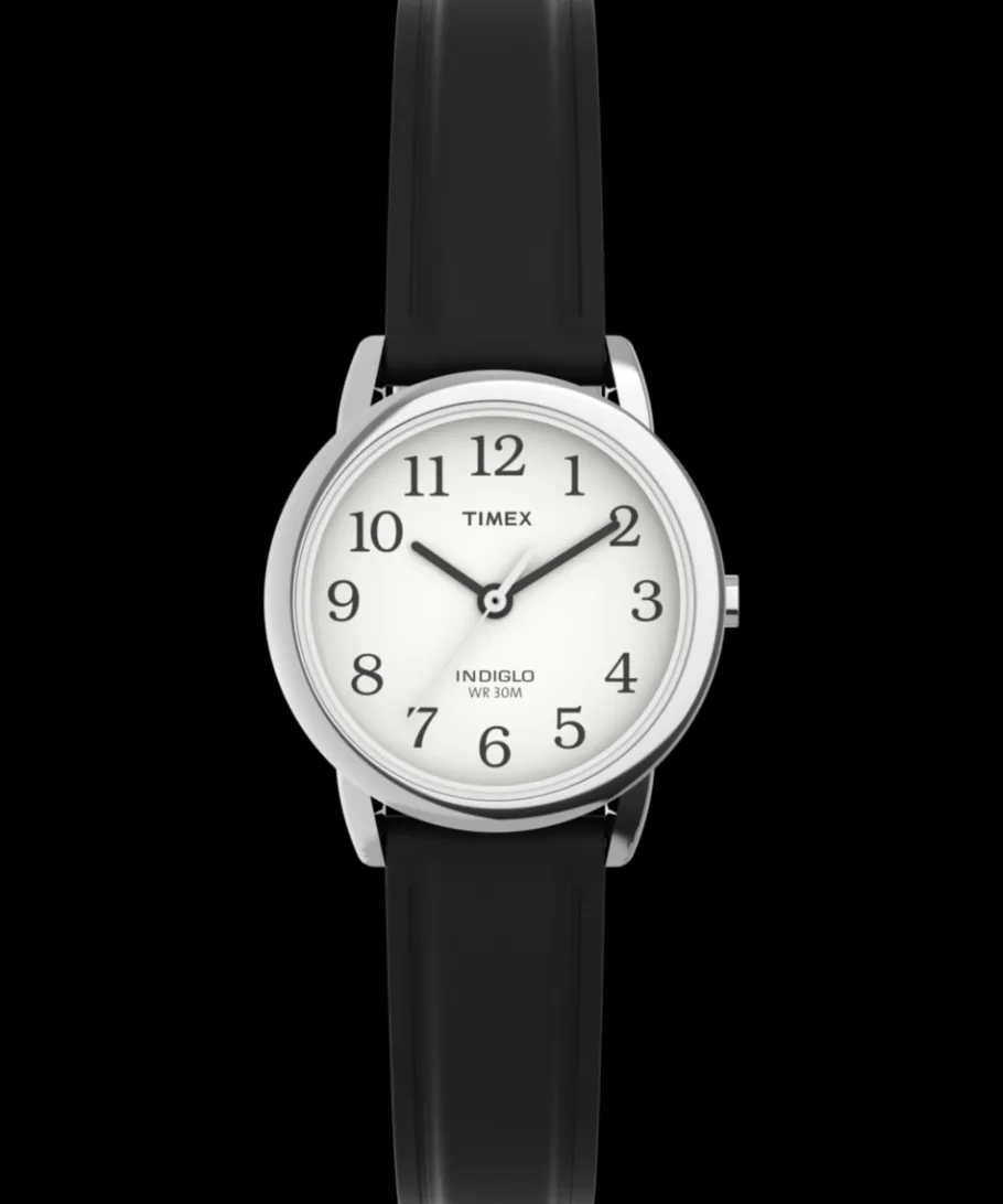 Women Timex Small*Easy Reader® 25mm Leather Strap Watch