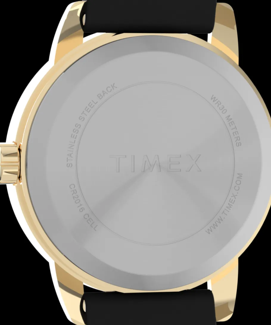 Women Timex Small*Easy Reader® 25mm Leather Strap Watch
