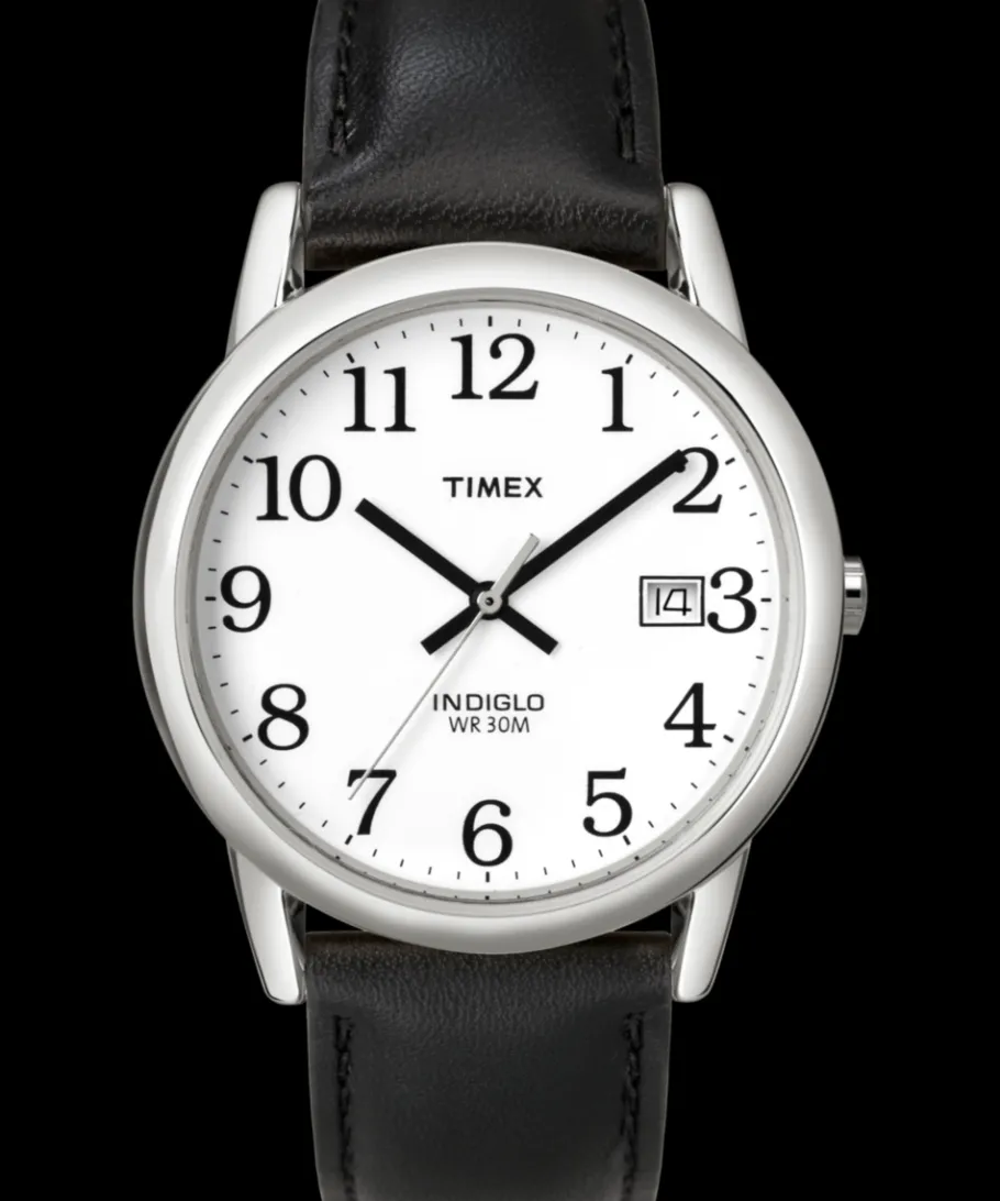 Timex Leather*Easy Reader 35mm Leather Strap Watch