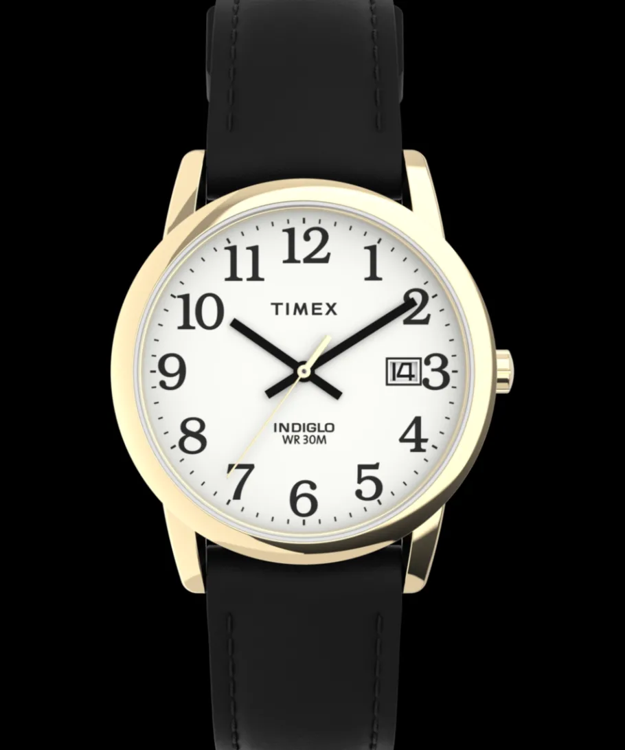 Timex Leather*Easy Reader 35mm Leather Strap Watch
