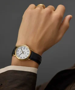 Timex Leather*Easy Reader 35mm Leather Strap Watch