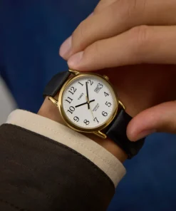Timex Leather*Easy Reader 35mm Leather Strap Watch