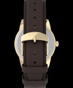 Timex Leather*Easy Reader 38mm Leather Strap Watch