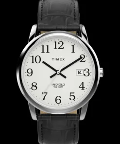 Timex Leather*Easy Reader® 35mm Leather Strap Watch