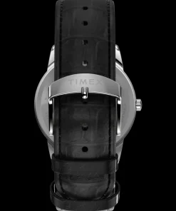 Timex Leather*Easy Reader® 35mm Leather Strap Watch