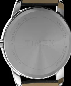 Timex Leather*Easy Reader® 35mm Leather Strap Watch