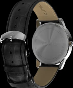 Timex Leather*Easy Reader® 35mm Leather Strap Watch
