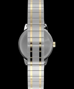 Women Timex Small|Silver-tone*Easy Reader 25mm Stainless Steel Expansion Band Watch