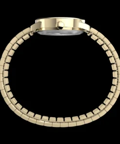 Women Timex Small|Gold-tone*Easy Reader 25mm Stainless Steel Expansion Band Watch