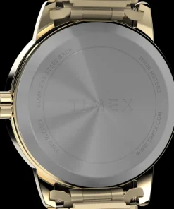 Women Timex Small|Gold-tone*Easy Reader 25mm Stainless Steel Expansion Band Watch