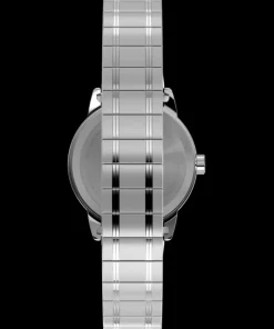 Women Timex Small*Easy Reader 25mm Stainless Steel Expansion Band Watch