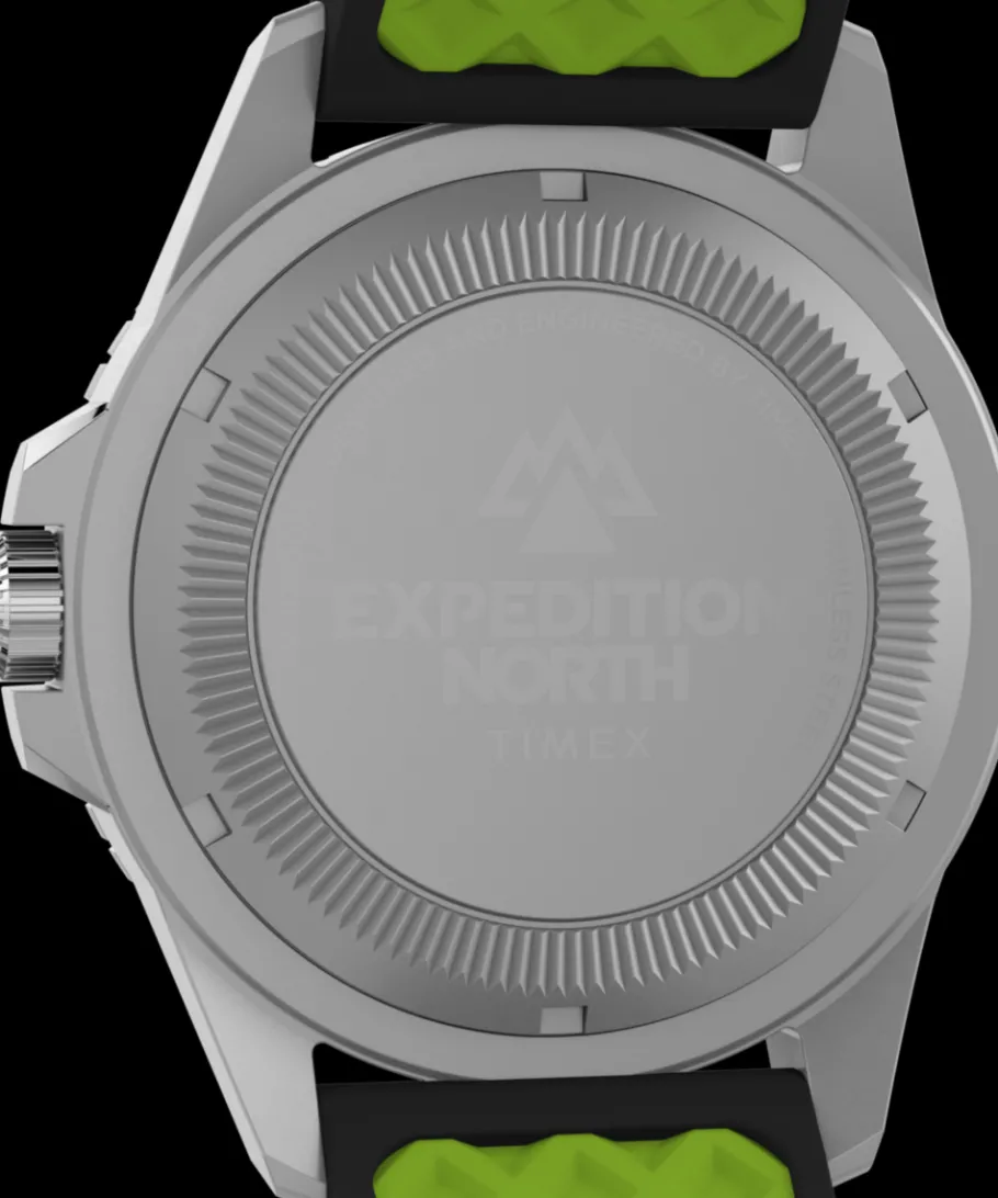 Timex Black Watches|Father's Day Gifts*Expedition Anchorage 42mm Silicone Strap Watch