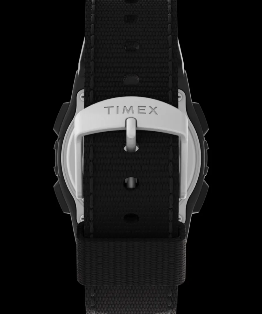 Women Timex Digital|Digital*Expedition® CAT Midsize 34mm Fabric Strap Watch