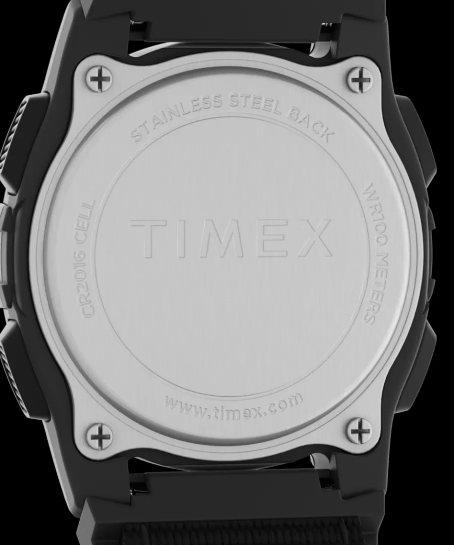 Women Timex Digital|Digital*Expedition® CAT Midsize 34mm Fabric Strap Watch