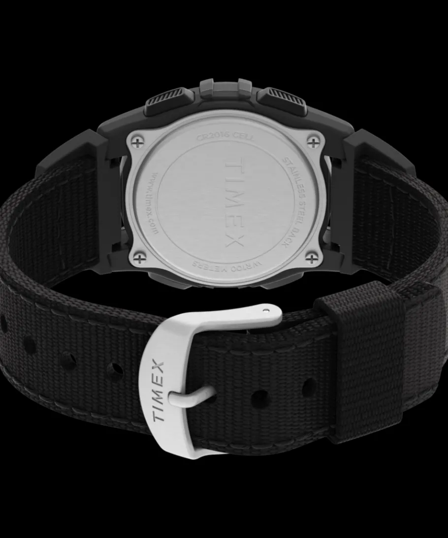 Women Timex Digital|Digital*Expedition® CAT Midsize 34mm Fabric Strap Watch