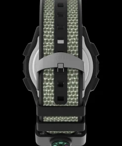 Timex Digital|Chronograph*Expedition Chrono Alarm Timer 41mm Resin Strap Watch