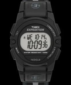 Women Timex Digital|Digital*Expedition Chrono-Alarm-Timer 33mm Fabric Strap Watch