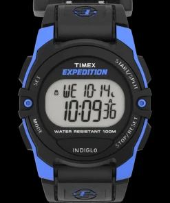 Women Timex Digital|Digital*Expedition Chrono-Alarm-Timer 33mm Fabric Strap Watch