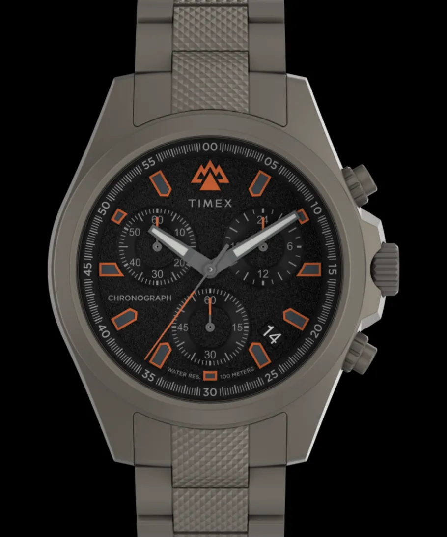 Timex Stainless Steel|Father's Day Gifts*Expedition Field Chronograph 43mm Stainless Steel Bracelet Watch
