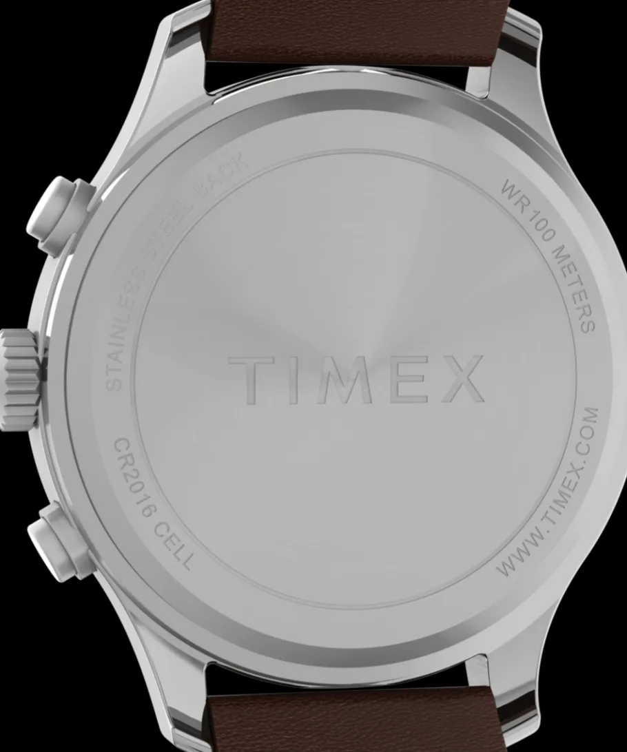 Timex Chronograph*Expedition® Field Chronograph 43mm Mixed Material Strap Watch