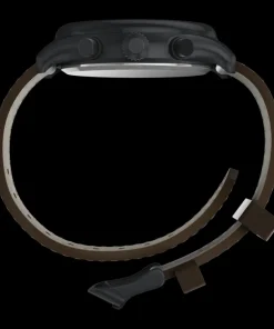 Timex Leather|Chronograph*Expedition Field Leather Chronograph Watch |