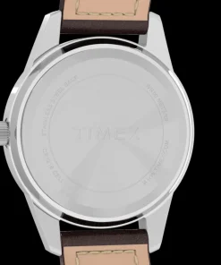 Women Timex Small*Expedition Field Mini 26mm Leather Strap Watch