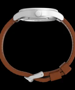 Timex Military Inspired|Leather*Expedition Field Post Solar 36mm Eco-Friendly Leather Strap Watch
